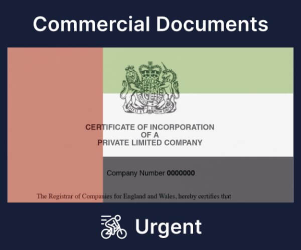 UAE Attestation Only - Commercial (Urgent)